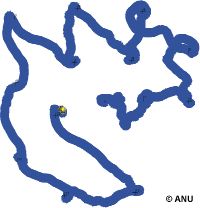 AUV simulation trail